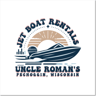 Jet Boat Rental // Uncle Roman Posters and Art